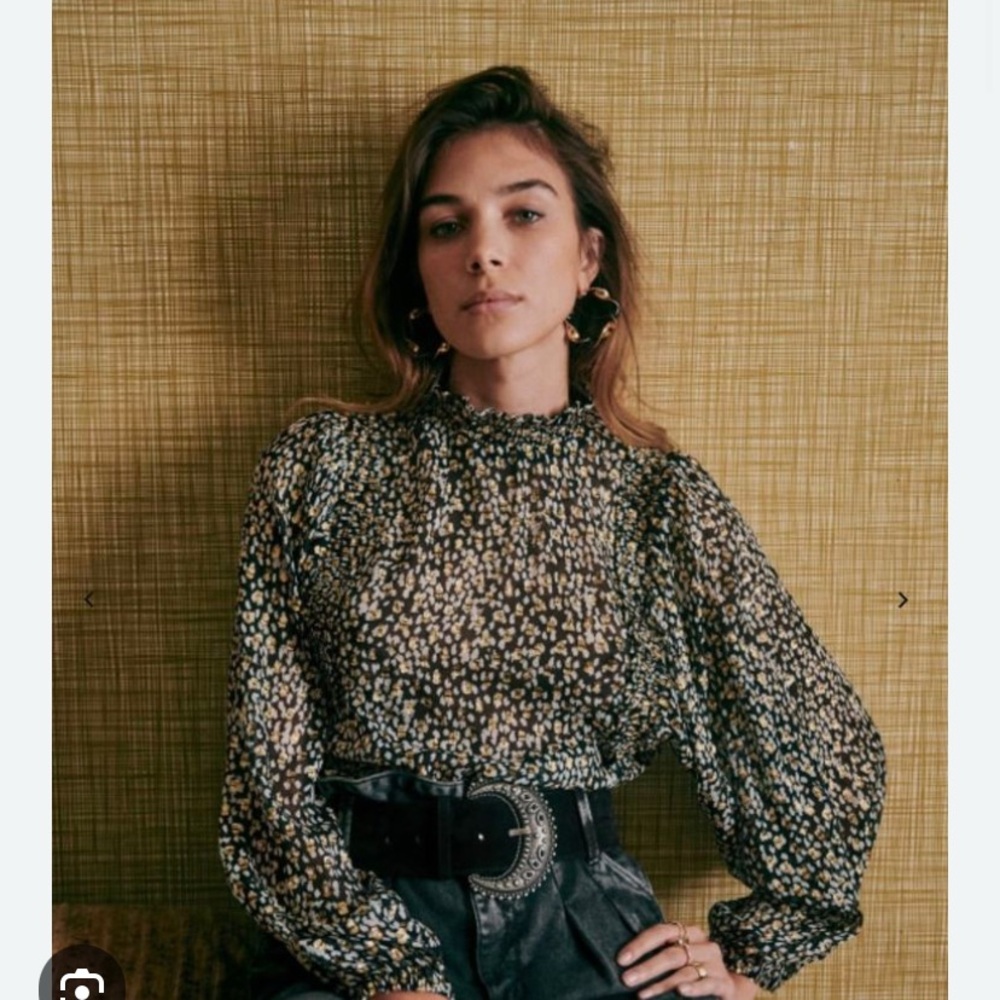 Sezane Jill Blouse